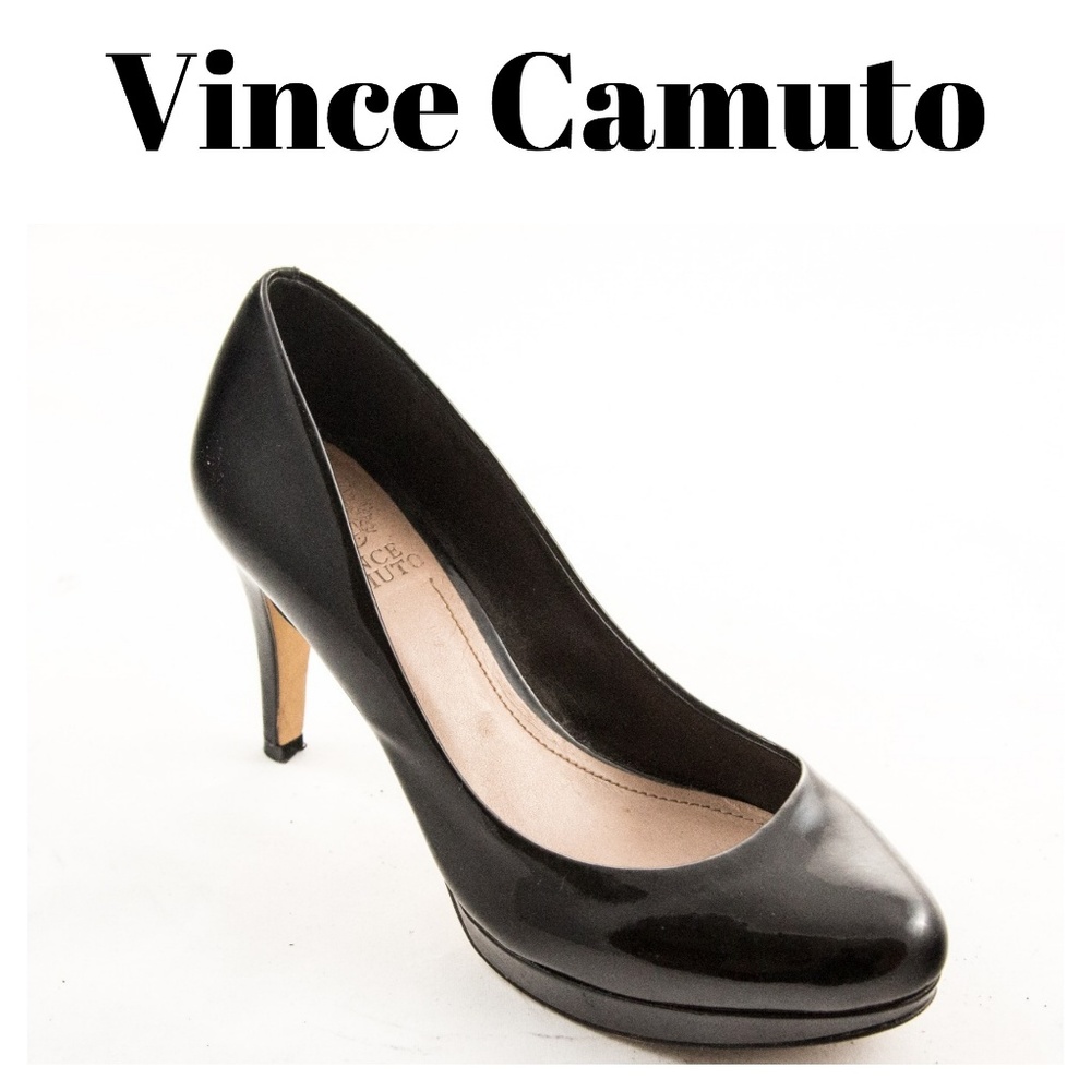 Vince Camuto Black Patent leather Shoes Size 7